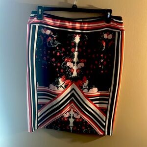 Bisou Bisou Michelle Bohbot XL Polyester/Spandex skirt